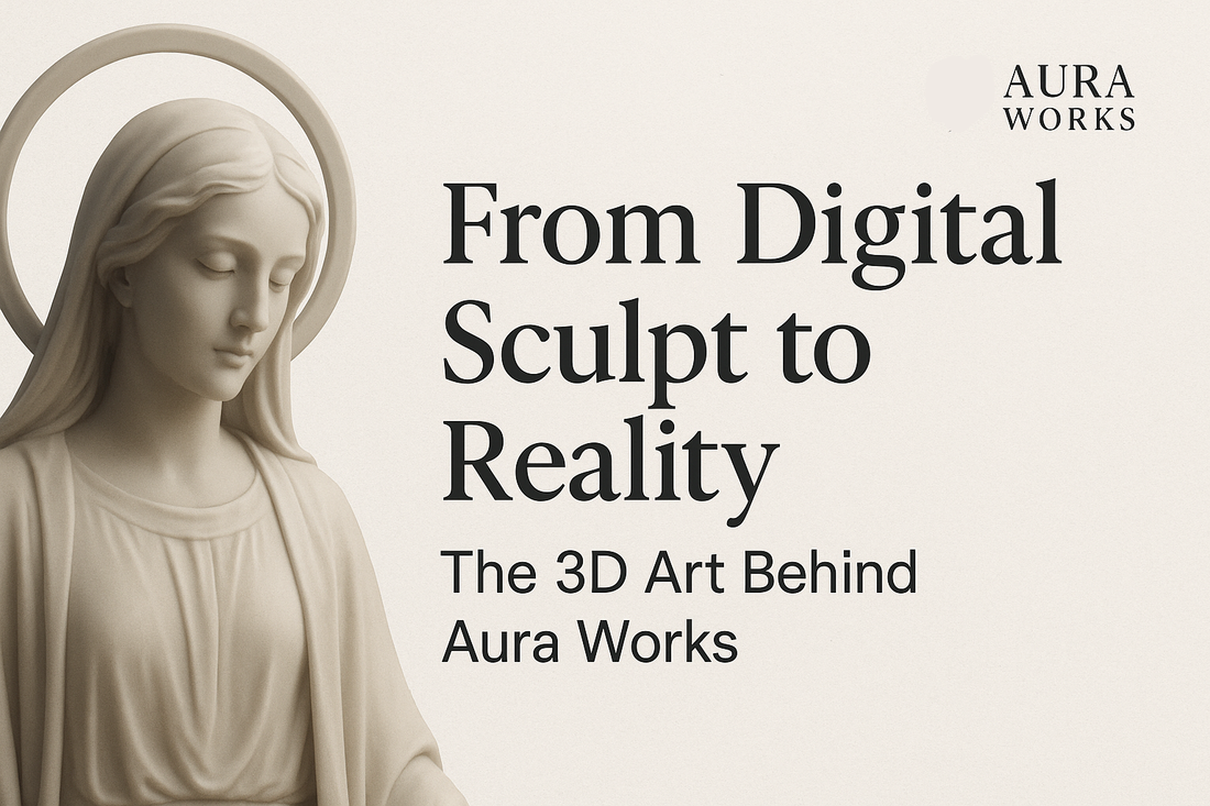 From Digital Sculpt to Reality: The 3D Art Behind Aura Works