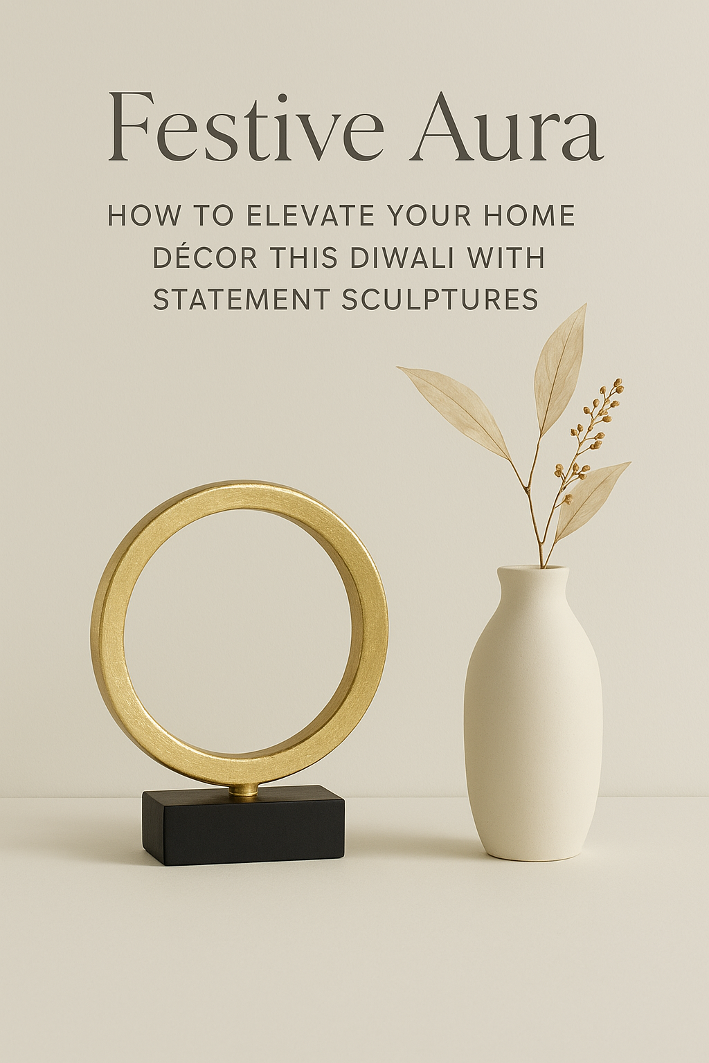 Festive Aura: How to Elevate Your Home Décor this Diwali with Statement Sculptures