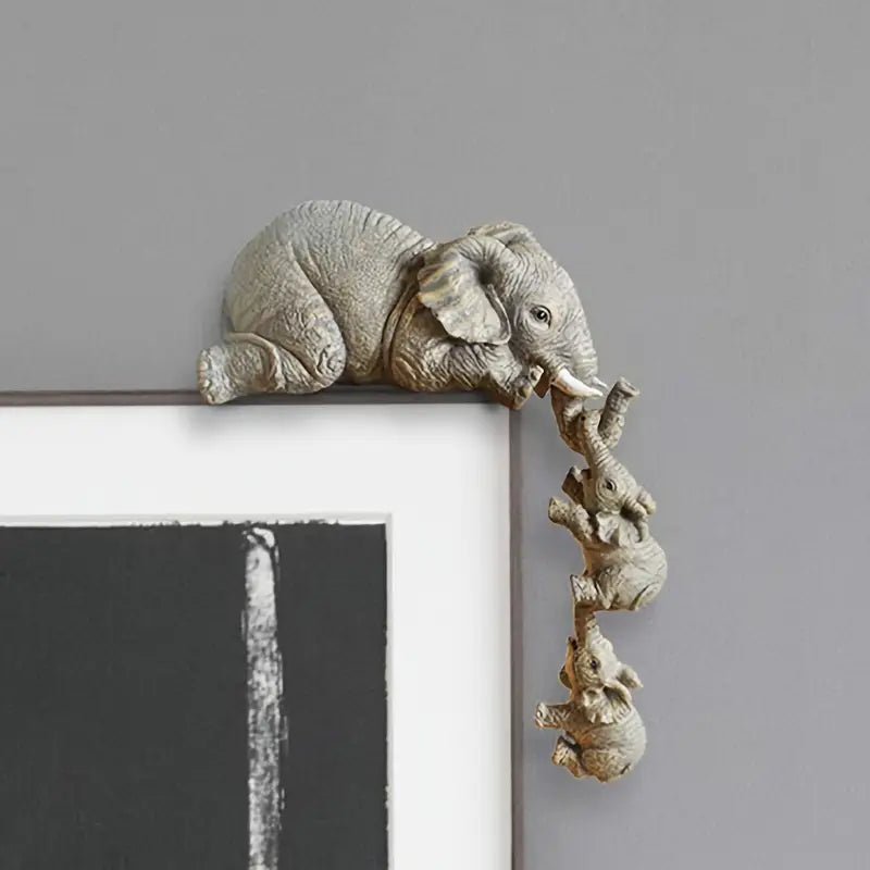 Adorable Elephant Hanging Trio