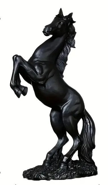 Resin Horse Statue _ Modern horse figurine Decor aura works
