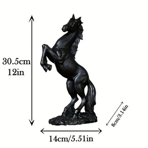 Resin Horse Statue _ Modern horse figurine Decor aura works