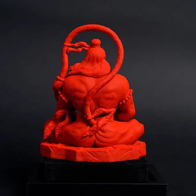 meditating hanuman ji hindu gods auraworks