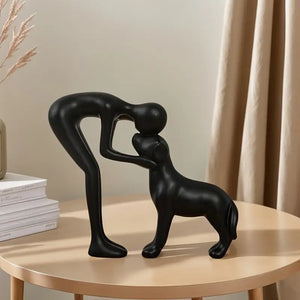 Heartwarming Pet Lover _ Pet-themed sculpture Decor Aura works