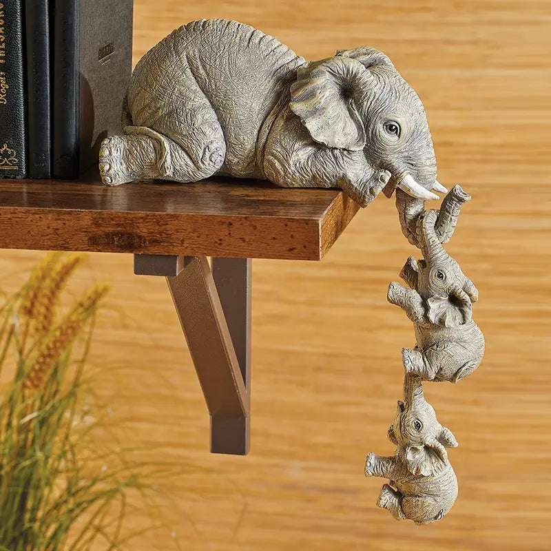 Adorable Elephant Hanging Trio