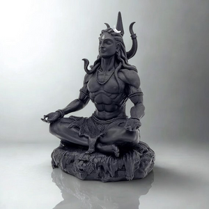 Lord Shiva in Meditation idol decor aura works