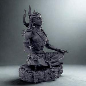 Lord Shiva in Meditation  aura works