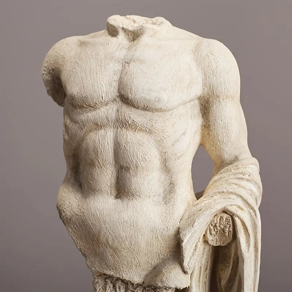 Greek Male Torso Sculpture _ Classical torso bust Decor Aura works